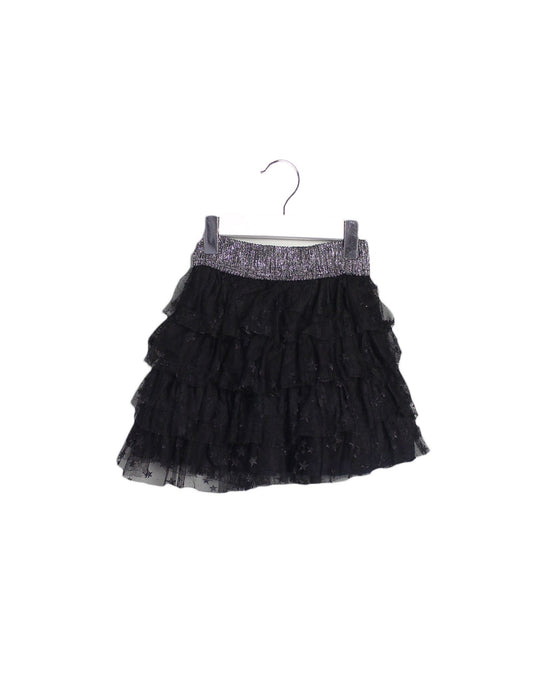 A Black Short Skirts from Catimini in size 5T for girl. (Front View)