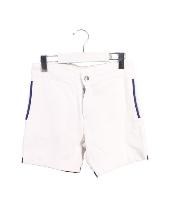 A White Shorts from Jacadi in size 8Y for girl. (Front View)