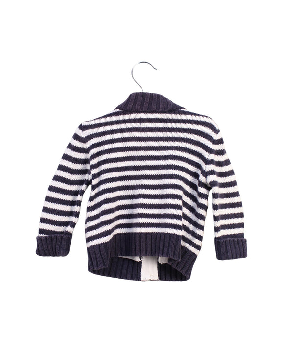 A White Knit Sweaters from Ralph Lauren in size 12-18M for girl. (Back View)