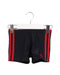 A Black Shorts from Adidas in size 5T for girl. (Front View)