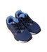 A Blue Sneakers from Adidas in size 3T for boy. (Front View)