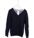 A Blue Cardigans from Jacadi in size 8Y for girl. (Front View)