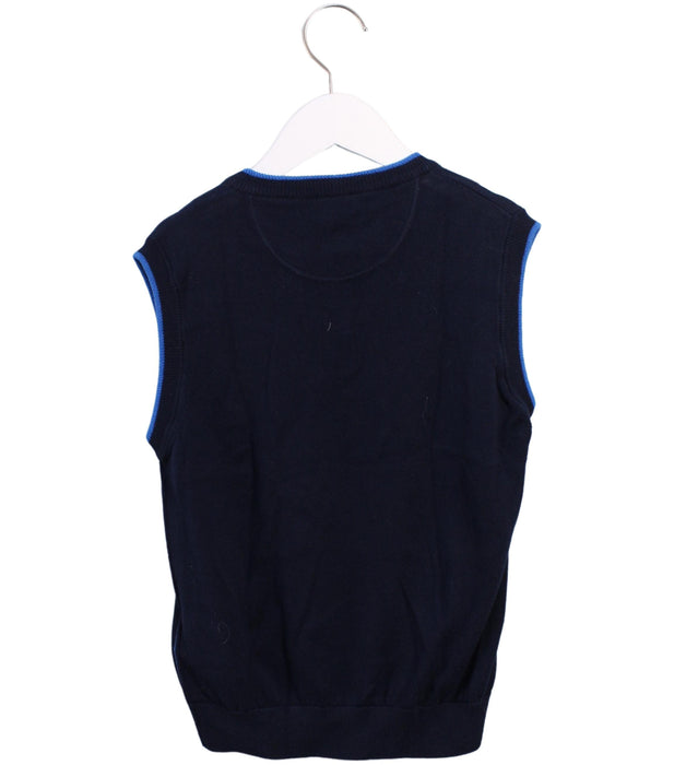 A Blue Outerwear Vests from Armani in size 8Y for boy. (Back View)