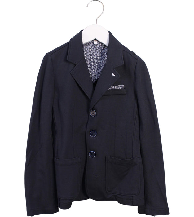 A Black Blazers from Armani in size 8Y for boy. (Front View)