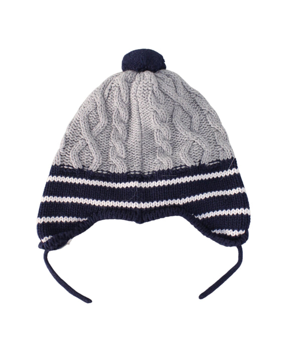 A Grey Winter Hats from Seed in size O/S for boy. (Back View)