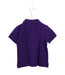 A Purple Short Sleeve Polos from Polo Ralph Lauren in size 3T for boy. (Back View)