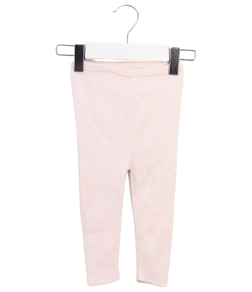 A Pink Leggings from Bonpoint in size 3-6M for girl. (Front View)