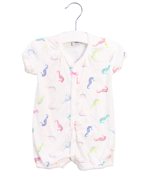 A Multicolour Short Sleeve Rompers from Petit Bateau in size 3-6M for girl. (Front View)