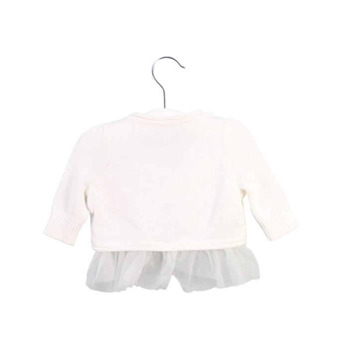 A Ivory Cardigans from Nicholas & Bears in size 3-6M for girl. (Back View)
