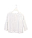 A White Long Sleeve Tops from Kidsagogo in size 4T for girl. (Front View)