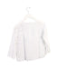 A White Long Sleeve Tops from Kidsagogo in size 4T for girl. (Back View)