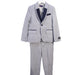 A Grey Suits from Nicholas & Bears in size 8Y for boy. (Front View)