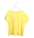 A Yellow Short Sleeve Tops from Seed in size 10Y for girl. (Front View)