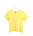 A Yellow Short Sleeve Tops from Seed in size 10Y for girl. (Back View)
