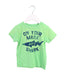 A Green Short Sleeve T Shirts from Crewcuts in size 3T for boy. (Front View)