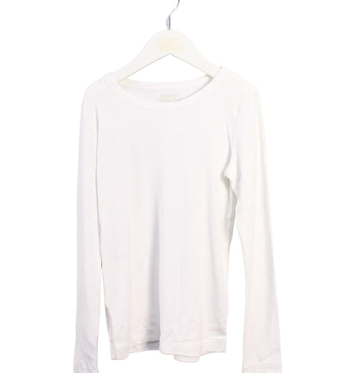 A White Long Sleeve Tops from Crewcuts in size 8Y for neutral. (Front View)