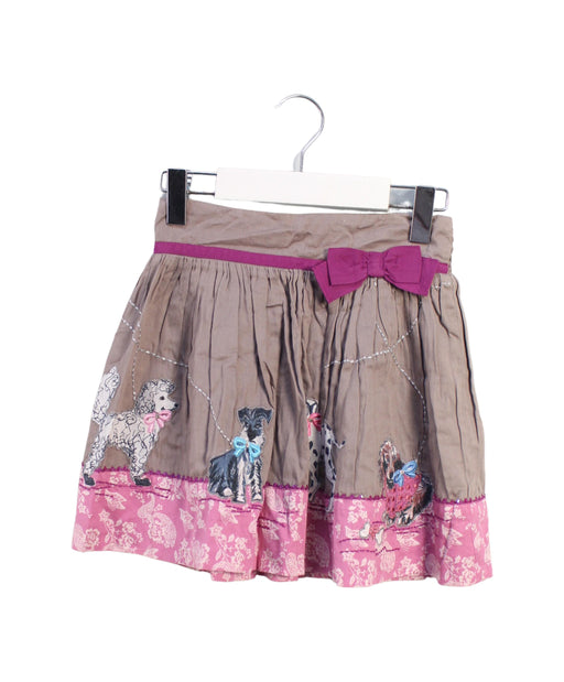 A Grey Short Skirts from Monsoon in size 5T for girl. (Front View)