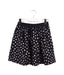 A Navy Short Skirts from Crewcuts in size 8Y for girl. (Front View)