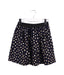 A Navy Short Skirts from Crewcuts in size 8Y for girl. (Front View)