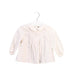 A Ivory Long Sleeve Tops from Purete du... Bebe in size 6-12M for girl. (Front View)