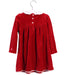 A Red Long Sleeve Dresses from Ralph Lauren in size 6-12M for girl. (Back View)
