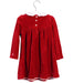 A Red Long Sleeve Dresses from Ralph Lauren in size 6-12M for girl. (Back View)