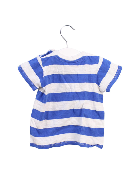 A Blue Short Sleeve T Shirts from Seed in size 3-6M for boy. (Back View)