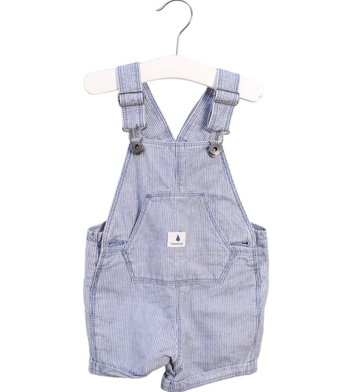A Blue Overall Shorts from Country Road in size 6-12M for boy. (Front View)