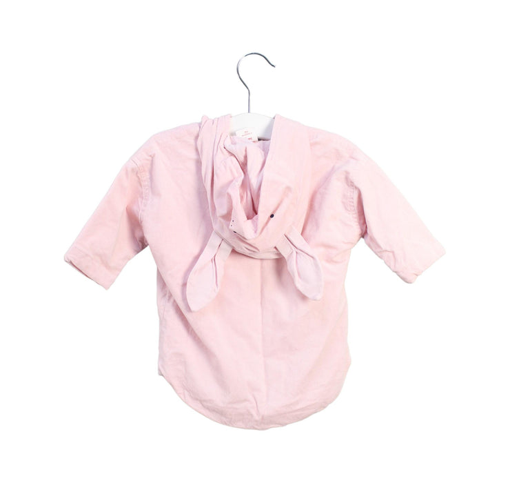 A Pink Lightweight Jackets from Seed in size 0-3M for girl. (Back View)