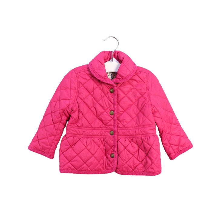 Pink Ralph Lauren Quilted Jacket 12M Retykle