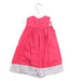 A Pink Sleeveless Dresses from Petit Bateau in size 6-12M for girl. (Back View)