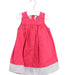 A Pink Sleeveless Dresses from Petit Bateau in size 6-12M for girl. (Front View)