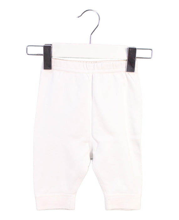 A White Leggings from Mides in size 0-3M for girl. (Front View)