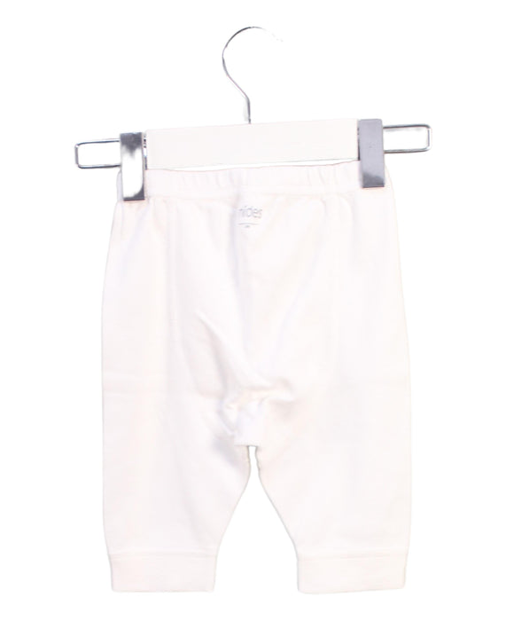 A White Leggings from Mides in size 0-3M for girl. (Back View)