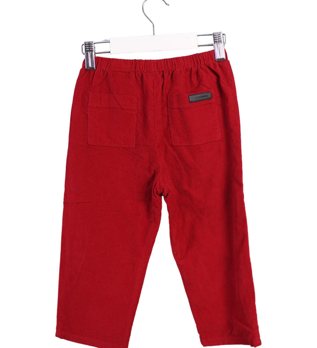 A Red Casual Pants from Jacadi in size 18-24M for boy. (Back View)