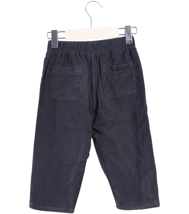 A Navy Casual Pants from Jacadi in size 12-18M for boy. (Back View)