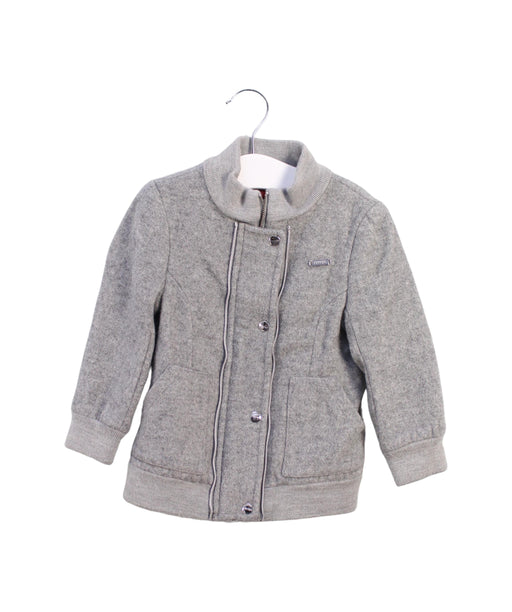 A Grey Lightweight Jackets from Ferrari in size 2T for boy. (Front View)