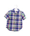 A Blue Shirts from Ralph Lauren in size 12-18M for boy. (Front View)