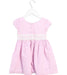 A Pink Short Sleeve Dresses from Ralph Lauren in size 12-18M for girl. (Back View)