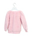 A Pink Crewneck Sweatshirts from Seed in size 4T for girl. (Back View)