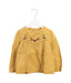 A Yellow Long Sleeve Tops from Cyrillus in size 6T for girl. (Front View)
