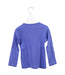 A Purple Long Sleeve Tops from Petit Bateau in size 6T for girl. (Back View)