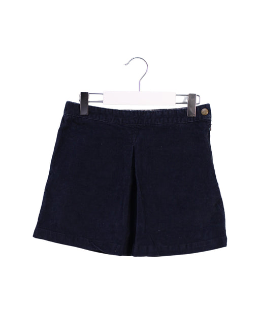 A Blue Skorts from Petit Bateau in size 10Y for girl. (Front View)