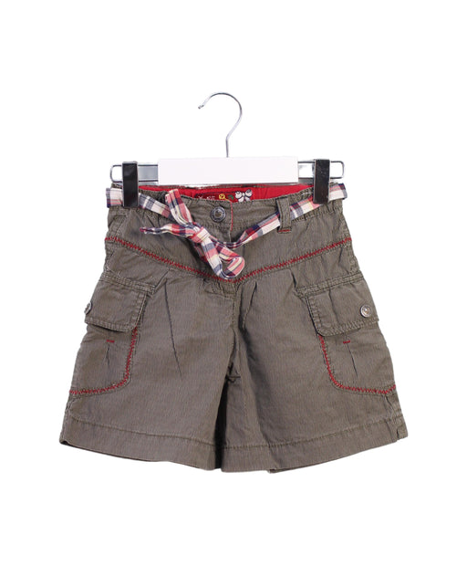 A Brown Shorts from Sergent Major in size 3T for girl. (Front View)
