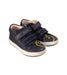 A Black Sneakers from Geox in size 3T for boy. (Front View)