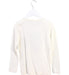 A White Long Sleeve Tops from Crewcuts in size 4T for girl. (Back View)