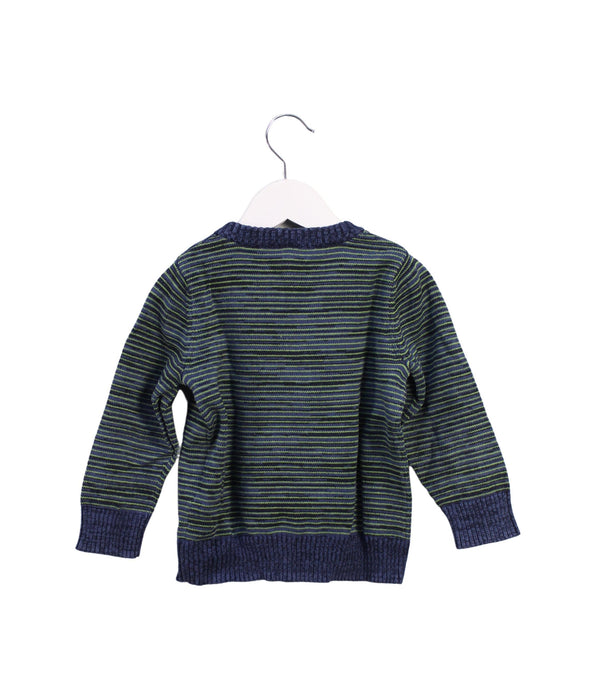 A Green Crewneck Sweatshirts from ESPRIT in size 2T for boy. (Back View)