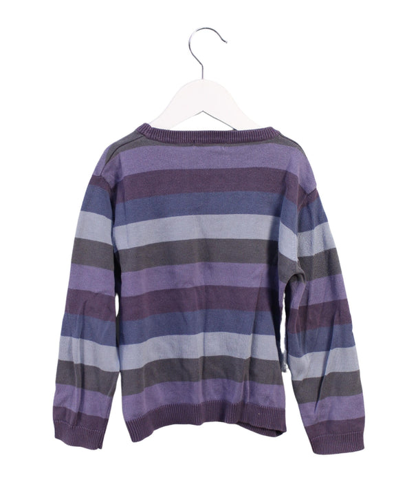 A Purple Crewneck Sweatshirts from DPAM in size 4T for neutral. (Back View)