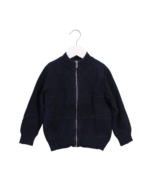 A Black Lightweight Jackets from Jacadi in size 4T for neutral. (Front View)