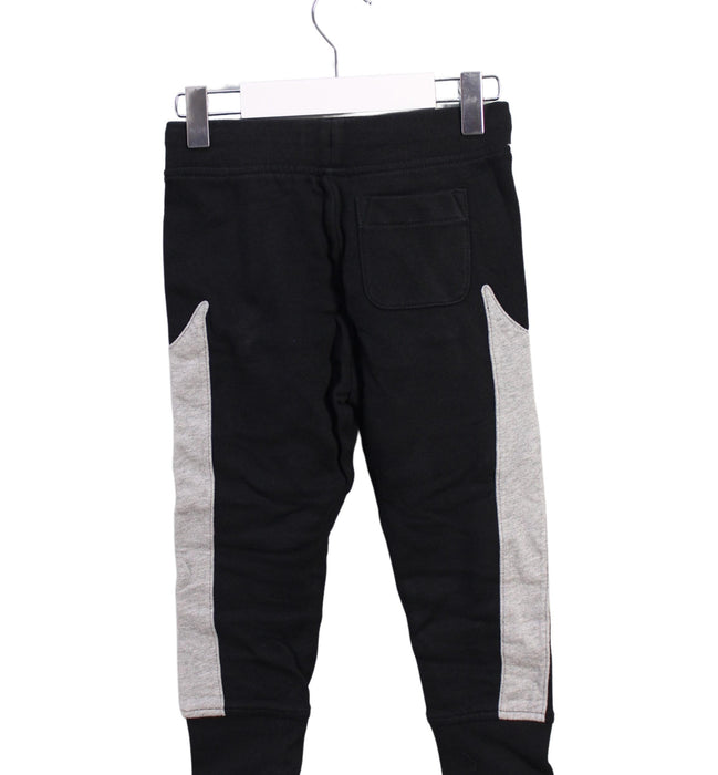 A Black Sweatpants from Crewcuts in size 3T for boy. (Back View)